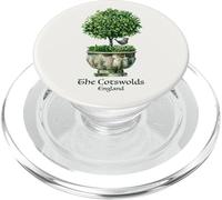 Cotswolds England Topiary Bird Romantic English Garden Art PopSockets PopGrip for MagSafe