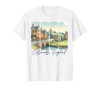 Cotswolds England Traveling Brushstroke Cotswolds Souvenir T-Shirt