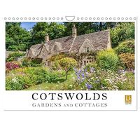 Cotswolds Gardens and Cottages (Wall Calendar 2027 DIN A4 landscape), CALVENDO 12 Month Wall Calendar: The Cotswolds is one of the most beautiful and magnificent areas in the green heart of England.