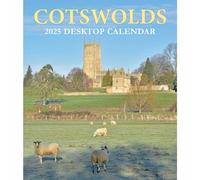 Cotswolds Large Desktop Calendar - 2025