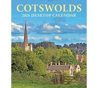 Cotswolds Large Desktop Calendar - 2026