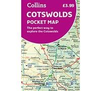 Collins – Cotswolds Pocket Map: The Perfect Way to Explore the Cotswolds – Pocket Map