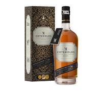 Cotswolds Single Malt Whisky with Gift Box - Multi Award Winning Whisky Made with Locally Grown Floor-Malted Barley - 46% ABV - 70cl