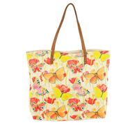 COTT N CURLS Butterfly Bliss Canvas Tote Bag for Women - 26x20 Butterfly Purses for Women, Watercolor Print, Canvas and Leather, Spring Purses, Spring Gifts for Mom, Sister, Friend, Grandma