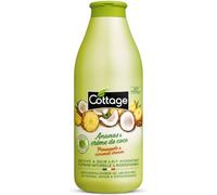 Cottage 2 in 1 Hydrating & Moisturising Body Wash - Pineapple & Coconut Cream,750ml| 97% Natural Ingredients & Glycerin Shower Gel|Paraben-Free, Dermatologically Tested| Shower Milk For All Skin Types
