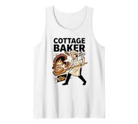 Cottage Baker Home Bread Making Quote Artisan Baking Passion Tank Top