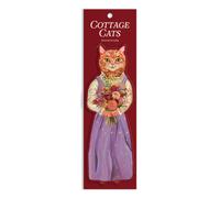 Cottage Cats Paper Bookmark