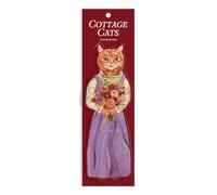 Cottage Cats Paper Bookmark