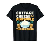 Cottage Cheese and Pineapple The OG Combo Retro Snack T-Shirt
