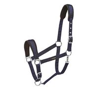 Cottage Craft Horse Headcollar - Padded Head Collar for Horses - Navy Blue - COB