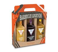 Cottage Delight - Barbecue Legends - Gourmet Burger Sauce 220ml - Hickory Smoked Barbecue Sauce 220ml - Gourmet Hot Dog Sauce 220ml