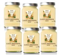 Cottage Delight - Classic Horseradish Sauce - 200g - Pack of 6
