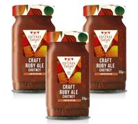 Cottage Delight - Craft Ruby Ale Chutney - Limited Edition - 310g - Pack of 3