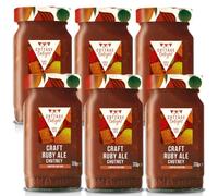 Cottage Delight - Craft Ruby Ale Chutney - Limited Edition - 310g - Pack of 6