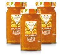 Cottage Delight - Gin, Orange & Lemon Marmalade Thin Cut - 350g - Pack of 3