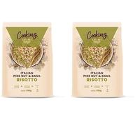 Cottage Delight - Italian Pine Nut & Basil Risotto, 250g (Pack of 2)