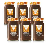 Cottage Delight - Orange & Stem Ginger Marmalade Thick Cut - 350g - Pack of 6