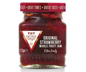 Cottage Delight - Original Strawberry Whole Fruit Jam - 113g