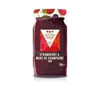 Cottage Delight Strawberry Jam with Marc de Champagne 340g