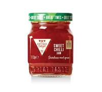 Cottage Delight Sweet Chilli Jam, Sweet Spicy Spread with Habanero & Pepper, Chilli Relish & Dip, Jar with Fruity Fiery Sauce for Cheese, Snacks & Creative Recipes, British Delicatessen