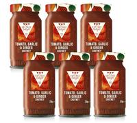 Cottage Delight - Tomato, Garlic & Ginger Chutney - 310g - Pack of 6