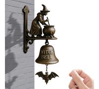 Cottage Entry Bell - Hanging Garden Chime, Shopkeepers Ring Decor | Vintage Metal Doorbell, Porch Welcome Sound Accessory For Visitors Arriving At Home Entrances, Gift Shops During Peaceful Morning