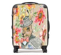 Cottage Floral Hare Suitcase Claire Louise Multi Large
