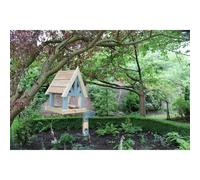 Cottage Hanging Bird Table - Pressure Treated - Partially Assembled Churnet Valley Garden Furniture Ltd Brown One Size