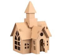 Cottage Model Kit - Handmade Paper House, Creatives Craft Toy, Educational Building Miniature Set | Foldable Architecture Assembly Project, for Birthday Holidays Children Gift