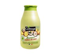 Cottage Moisturising Shower Milk with Pineapple & Coconut cream Fragrance - 97% Natural Ingredients, pH Neutral, Dermatologically Tested, Hydrating & Gentle Body Wash,Suitable for Sensitive Skin,250ml