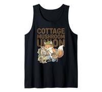 Cottage Mushroom Union Foraging Wild Forest Forager Cottagec Tank Top