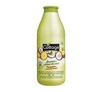 Cottage Moisturising Shower Gel & Bath Milk - 97% Natural Ingredients, pH Neutral, Dermatologically Tested, Hydrating Body Wash with Pineapple & Coconut Cream Fragrance, Nourishing for Dry Skin, 750ml