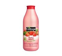 Cottage Strawberry & Mint 2 in 1 Shower & Bath Milk Body Wash with Natural Ingredients, Vitamin E & C for Softer, Smoother & Moisturising Skin | pH Neutral Body Cleanser Shower gel for Women, 750ml