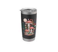 cottagecore Aesthetic Mushroom Toadstool Moon goblincore Stainless Steel Insulated Tumbler