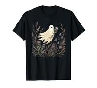 Cottagecore Botanical Thistle Ghost Floral Scottish Flower T-Shirt