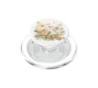 Cottagecore Butterfly Botanical Vintage Floral Nature PopSockets PopGrip for MagSafe