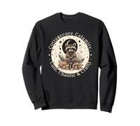 Cottagecore Calamity Cute Chaotic & Crafty Sweatshirt