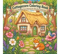 Cottagecore Coloring Book Volume 2: Cozy & Relaxing Coloring for Mindful Relaxation