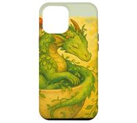 Cottagecore Dragon Naps in Teacup Cozy Tea Time Art Case for iPhone 12 Pro Max