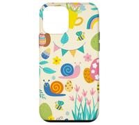 cottagecore easter snail bugs bee garden ladybug butterflies Case for iPhone 12 mini