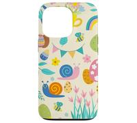 cottagecore easter snail bugs bee garden ladybug butterflies Case for iPhone 13 Pro