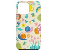 cottagecore easter snail bugs bee garden ladybug butterflies Case for iPhone 13 Pro Max
