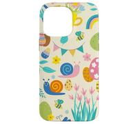 cottagecore easter snail bugs bee garden ladybug butterflies Case for iPhone 14 Pro Max