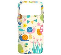 cottagecore easter snail bugs bee garden ladybug butterflies Case for iPhone 17 Pro Max