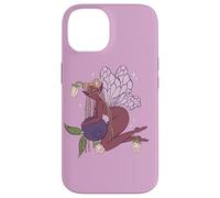 Cottagecore Fairycore Blueberry Fruit Fantasy Black Fairy Case for iPhone 14