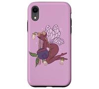 Cottagecore Fairycore Blueberry Fruit Fantasy Black Fairy Case for iPhone XR