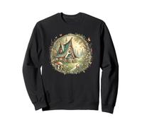 Cottagecore Fairytale Forest Cottage Bunny Dreamscape Sweatshirt