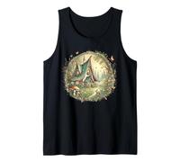 Cottagecore Fairytale Forest Cottage Bunny Dreamscape Tank Top