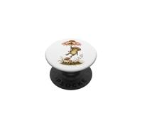 Cottagecore Frog Floating Flower Umbrella PopSockets Adhesive PopGrip