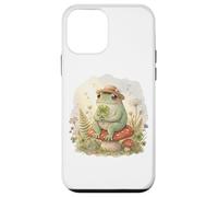 Cottagecore Frog Four Leaf Clover mushroom St Patrick's Day Case for iPhone 12 mini